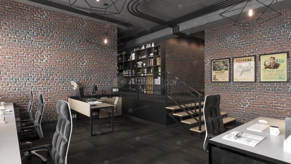 Виниловая плитка "Alpine Floor" Light Stone Ларнака (608*303*2,5 мм) — купить в Твери