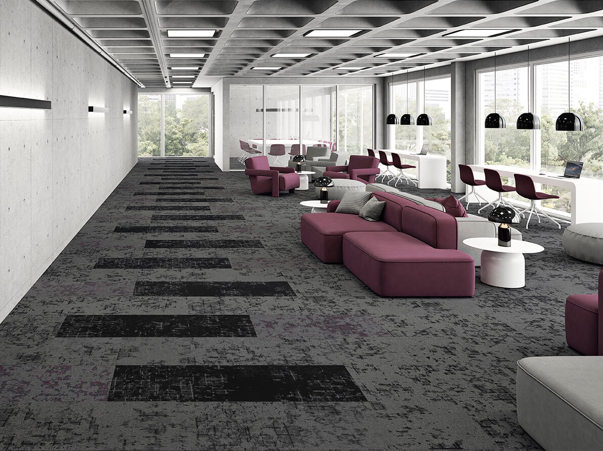 Ковровая плитка Macro Tile 97 (500*500*5 мм) — купить в Твери