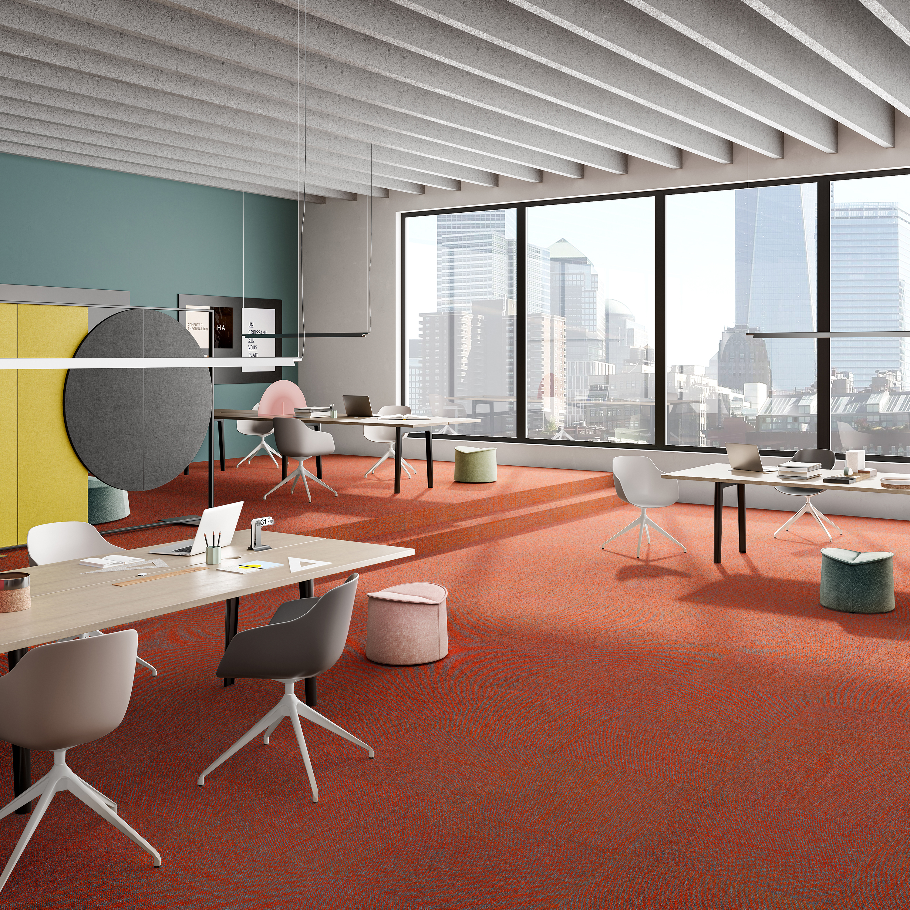 Ковровая плитка Marvel Tile 89 (500*500*6 мм) — купить в Твери