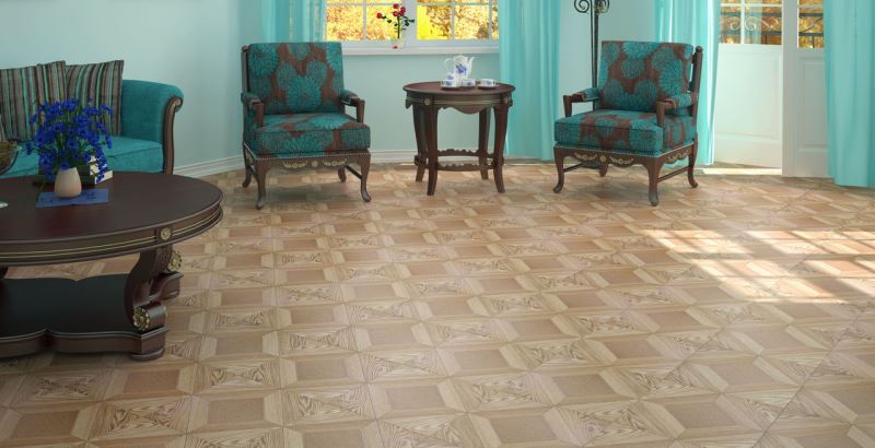 Ламинат "Profield" Parkett Коллаж светлый (1200*400*8) — купить в Твери