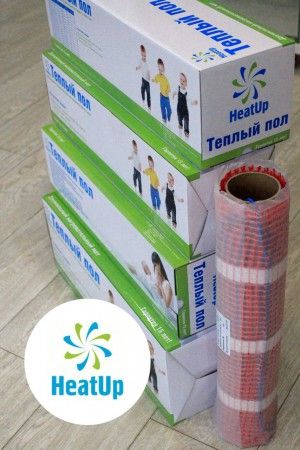 Нагревательный мат "HeatUp" 0,5 м2 — купить в Твери