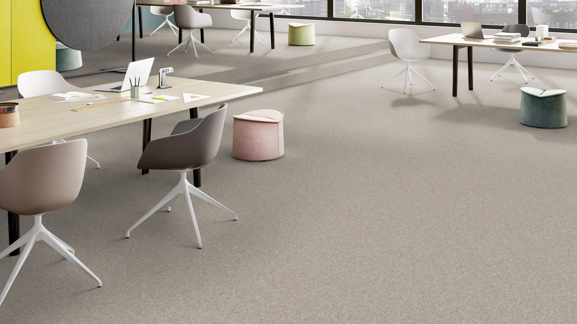 Ковровая плитка Medusa Tile 33 (500*500*5 мм) — купить в Твери