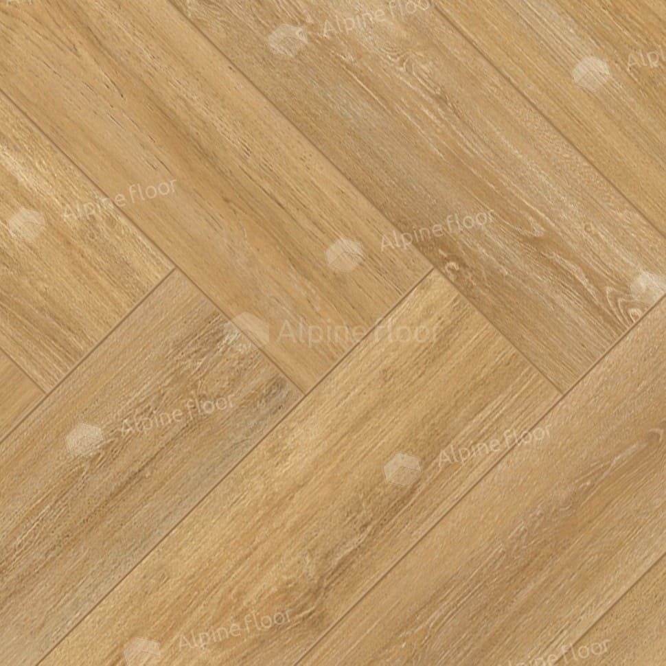Ламинат "Alpine Floor" Herringbone Дуб Тулуза (606*101*8 мм) — купить в Твери