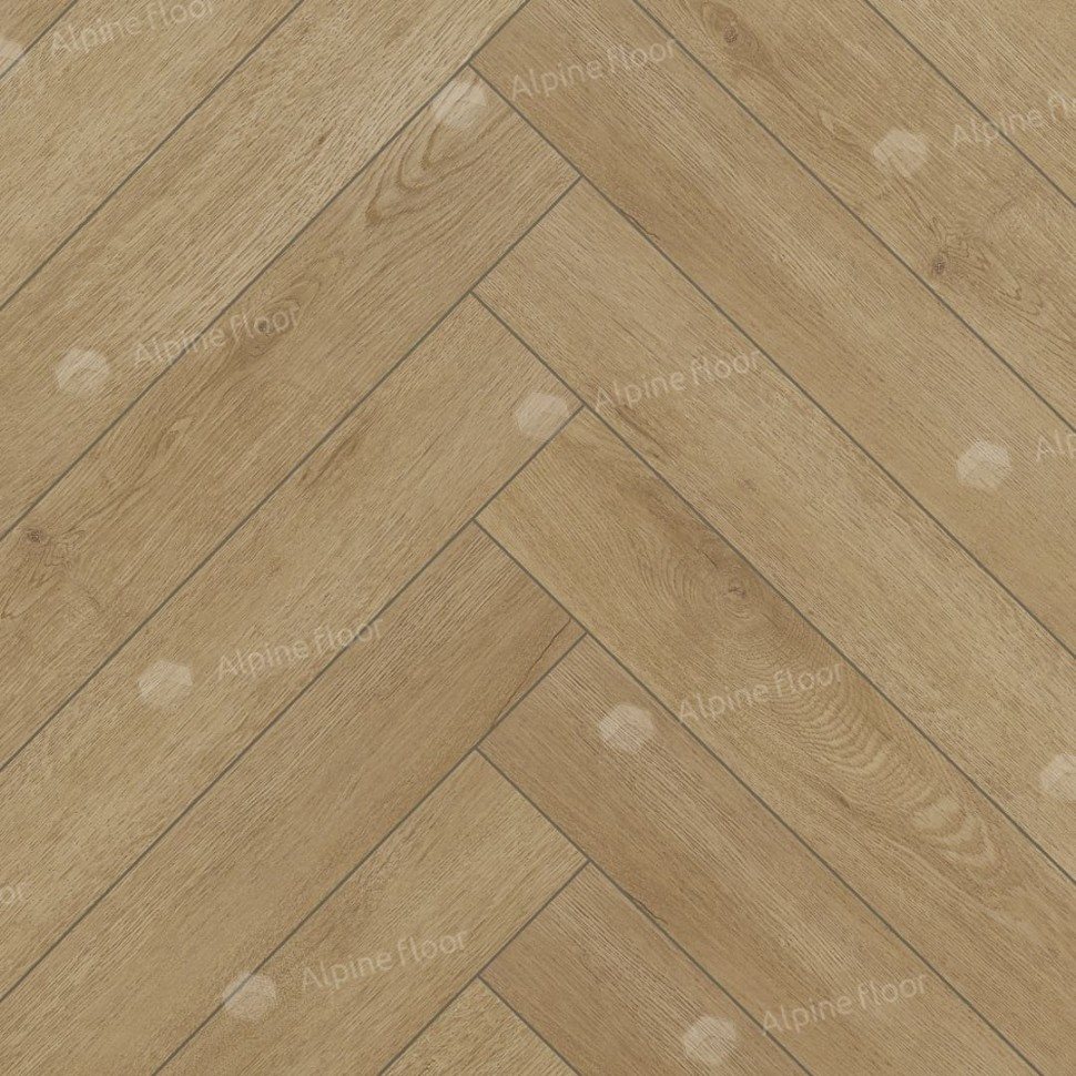 Ламинат "Alpine Floor" Herringbone 12 Дуб Молизе (600*100*12 мм) — купить в Твери