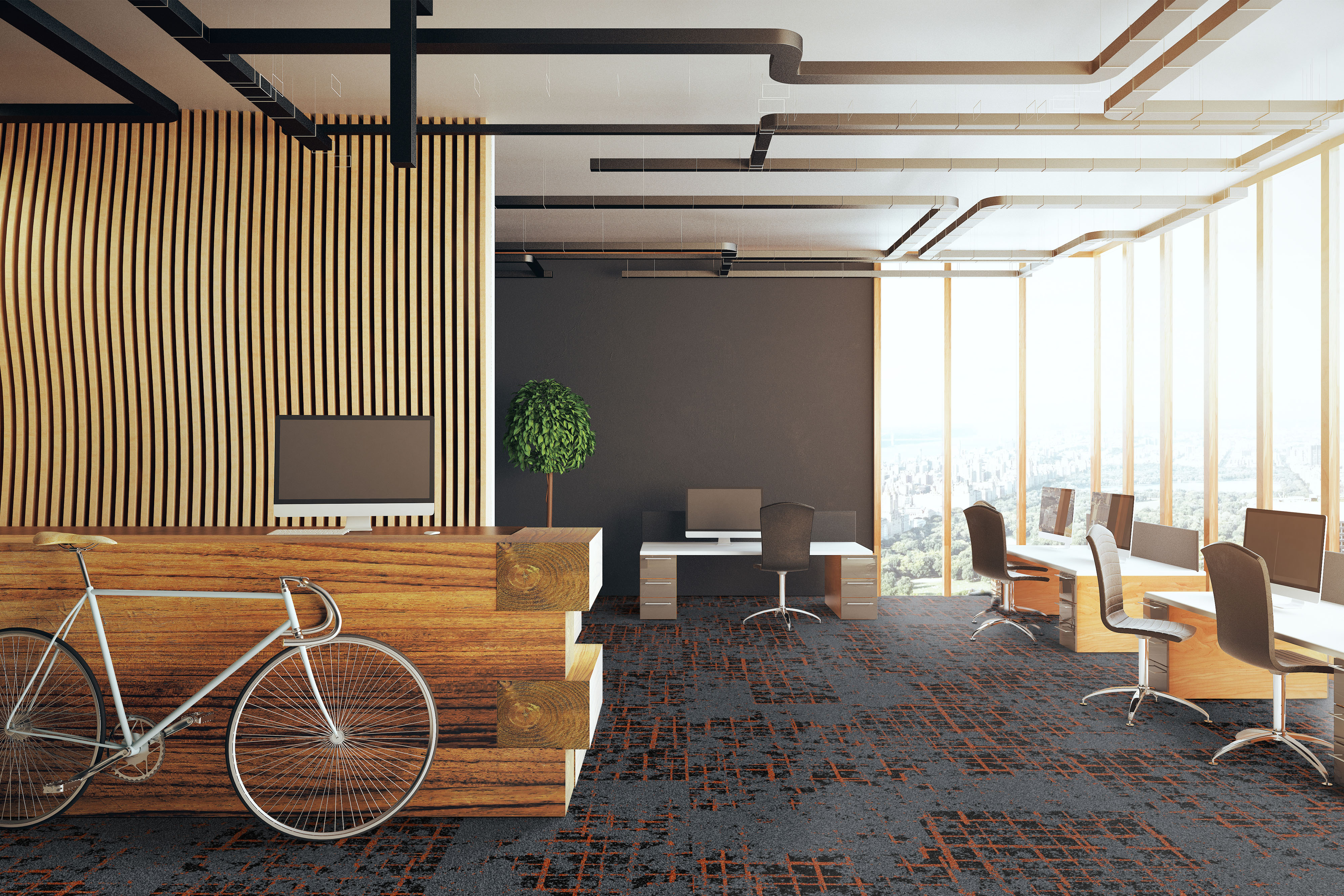 Ковровая плитка Macro Tile 91 (500*500*5 мм) — купить в Твери