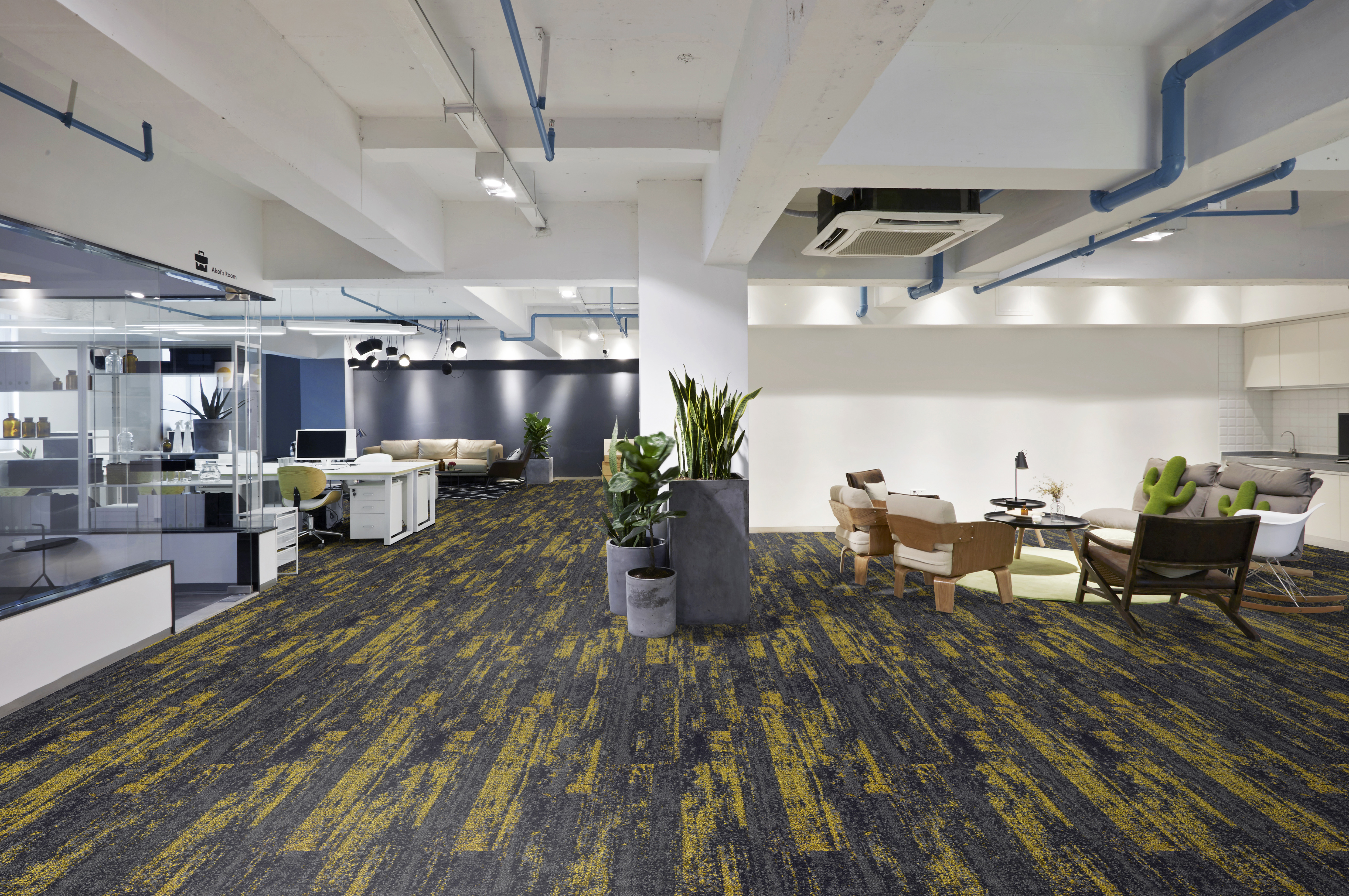 Ковровая плитка Marathon Tile 95 (1000*250*5 мм) — купить в Твери