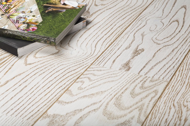 Паркетная доска "Sommer" Malmo Дуб White (1200*164*13,2 мм) — купить в Твери