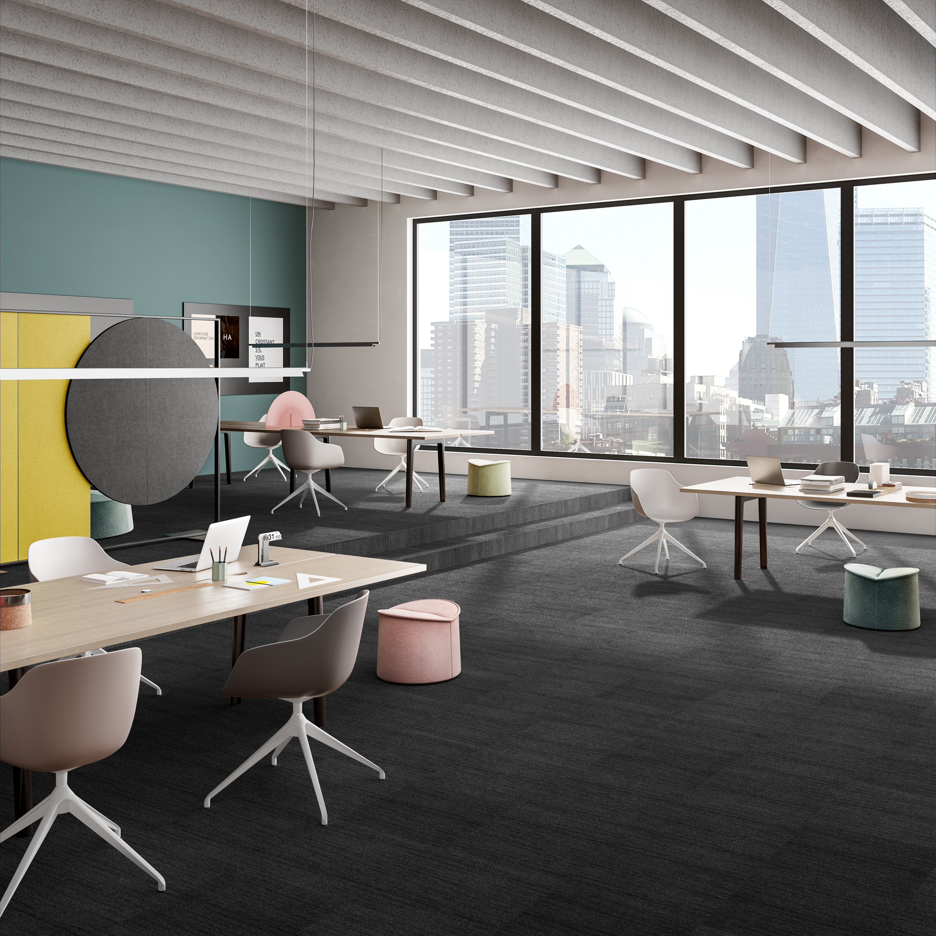 Ковровая плитка Marvel Tile 99 (500*500*6 мм) — купить в Твери