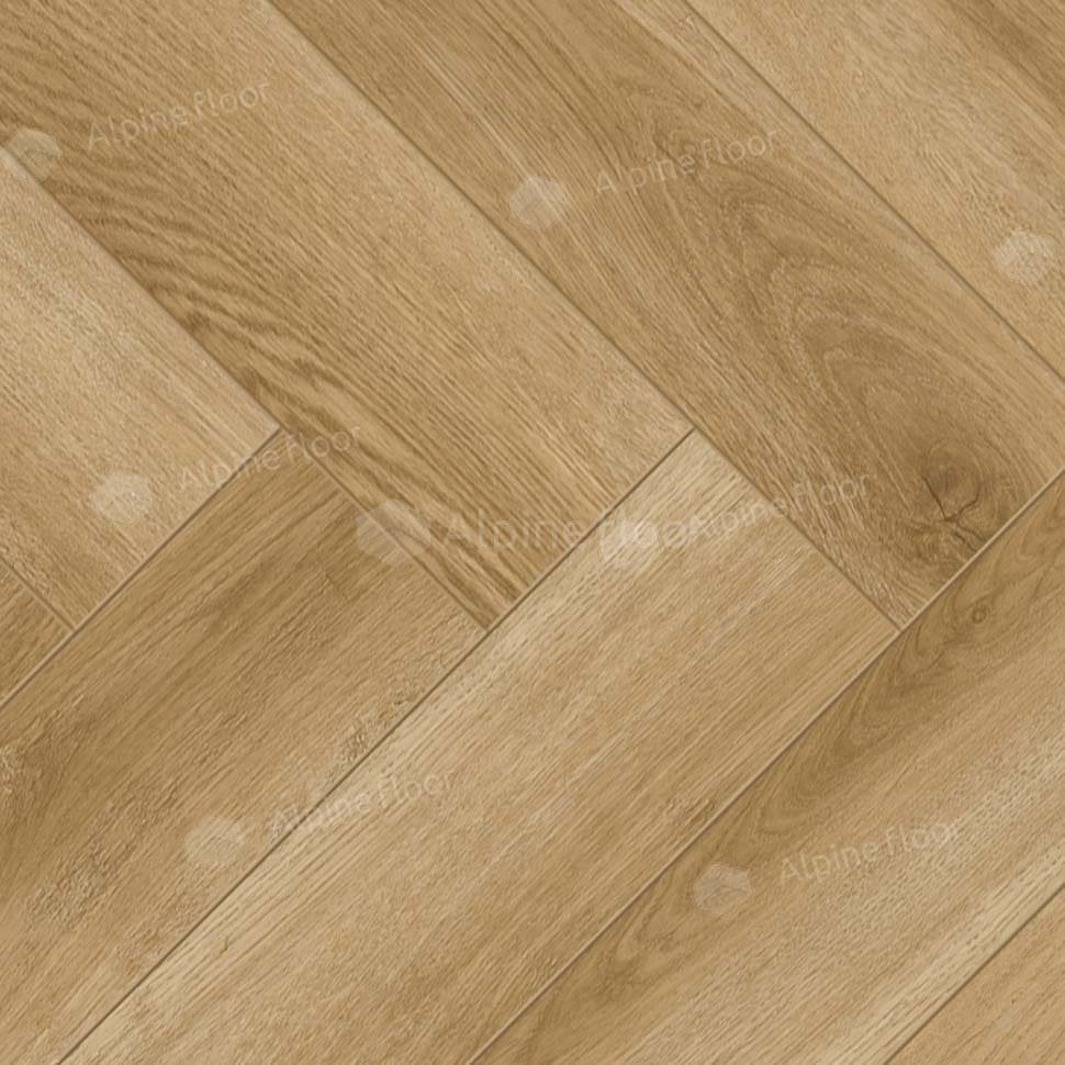Ламинат "Alpine Floor" Herringbone Дуб Эльзас (606*101*8 мм) — купить в Твери