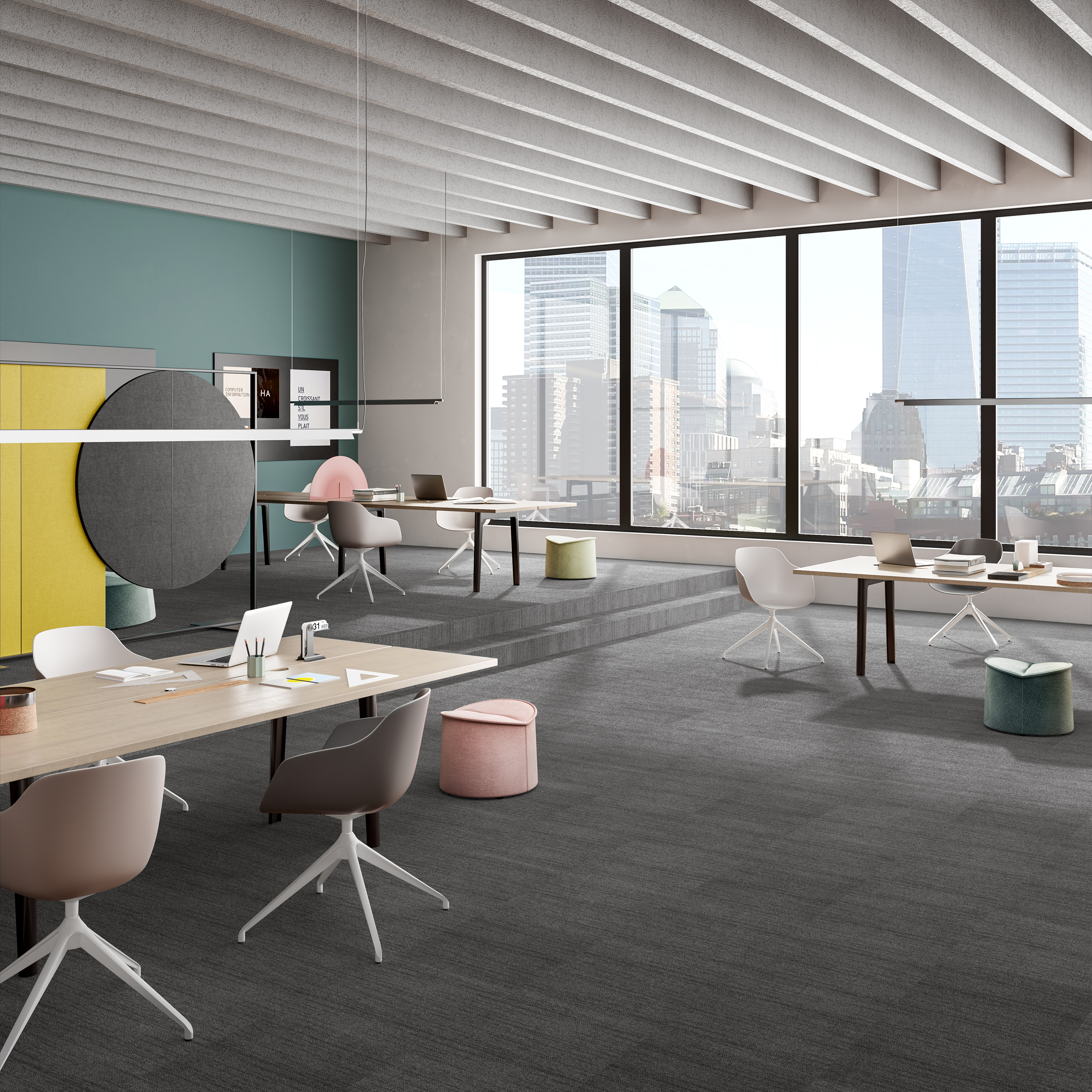 Ковровая плитка Marvel Tile 98 (500*500*6 мм) — купить в Твери