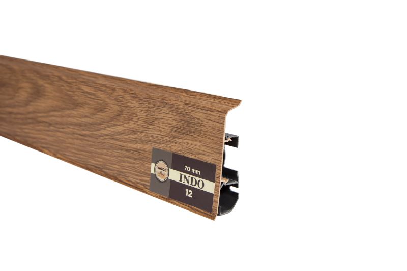 Плинтус "Arbiton" Indo Дуб Темный (2500*26*70 мм) — купить в Твери