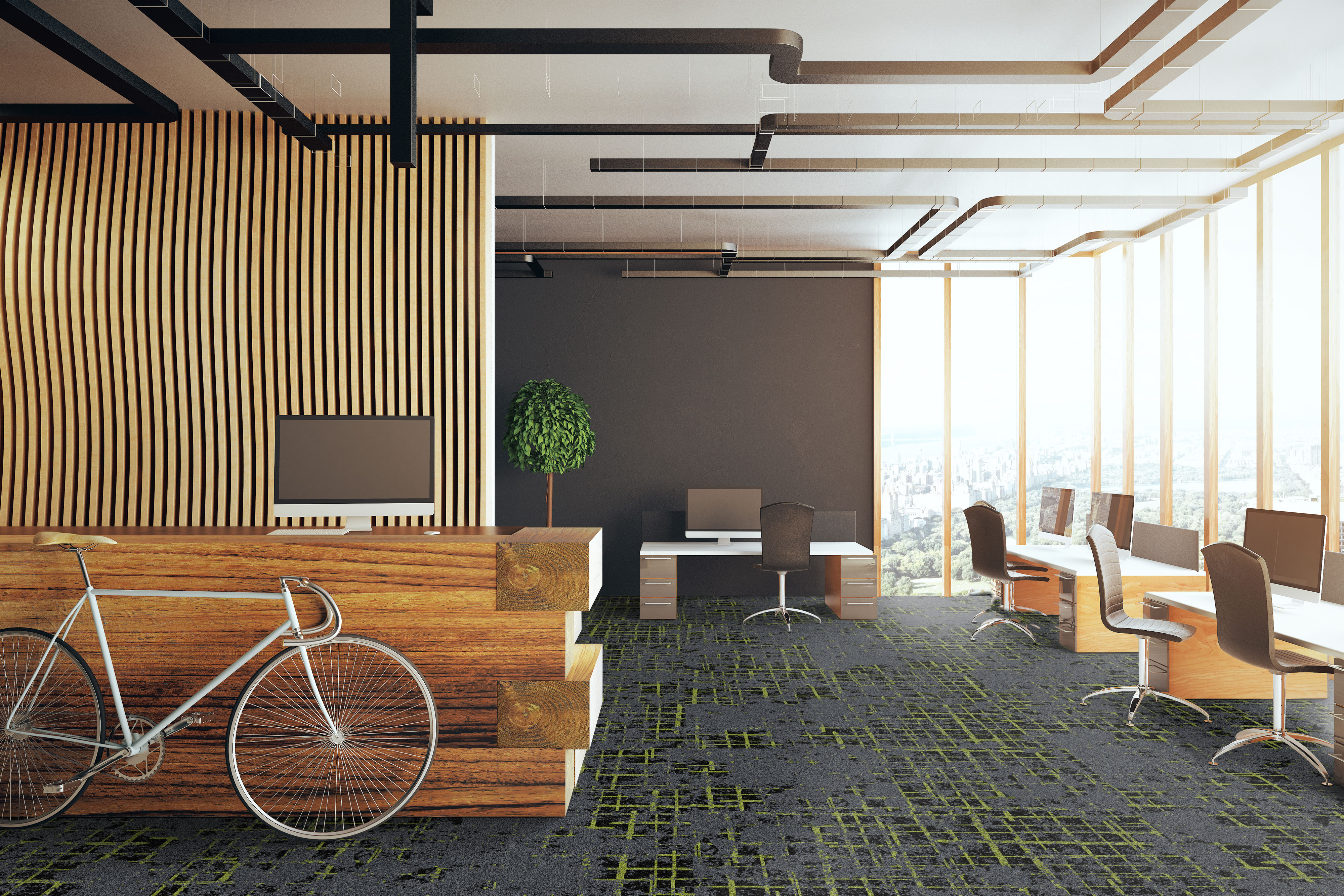 Ковровая плитка Macro Tile 92 (500*500*5 мм) — купить в Твери