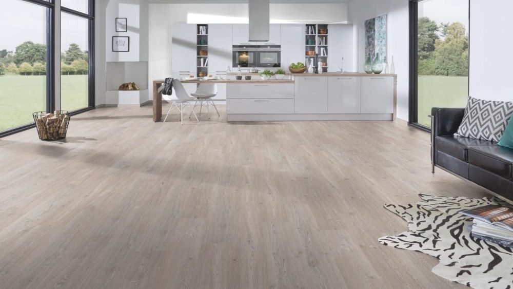 Ламинат Дуб Белый Масляный 33 класс "Krono original" Forte Classic 5552 oak (1285*192*8 мм) — купить в Твери