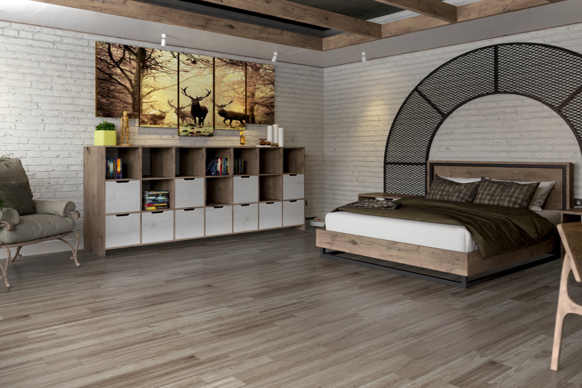 Инженерный паркет «Damy Floor» Скандинавский (укладка палуба) — купить в Твери