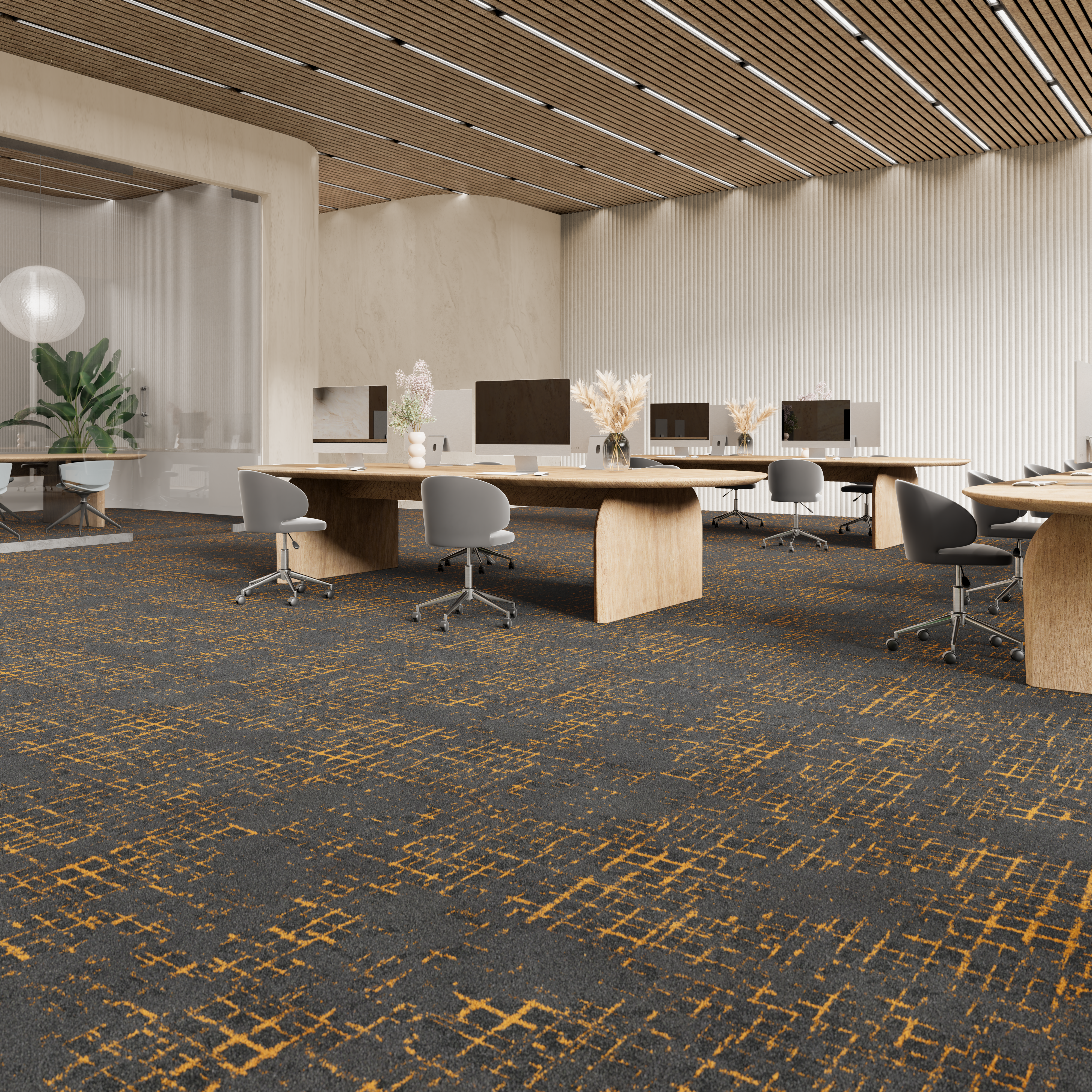 Ковровая плитка Macro Tile 95 (500*500*5 мм) — купить в Твери