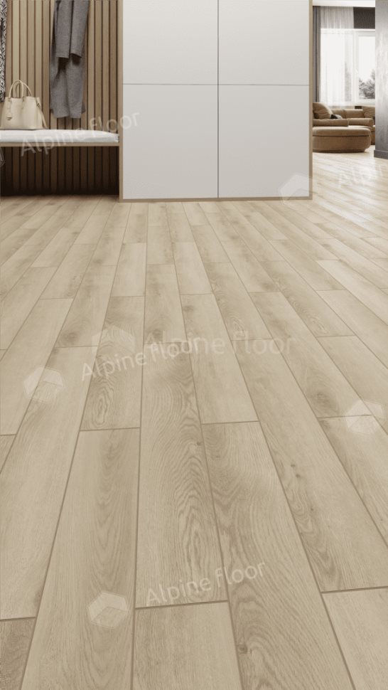 Ламинат "Alpine Floor" Herringbone 12 PRO Дуб Орлеан (606*101*12 мм) — купить в Твери