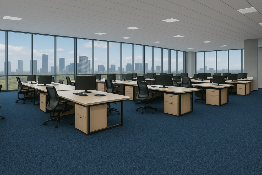 Ковролин Haima «Wilkins» Atom Blue 07 (3,66 м) — купить в Твери