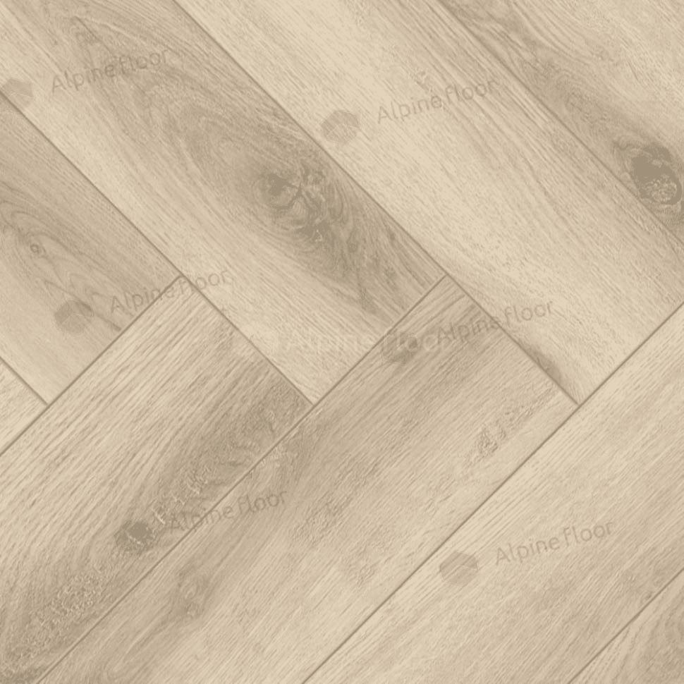 Ламинат "Alpine Floor" Herringbone 12 PRO Дуб Орлеан (606*101*12 мм) — купить в Твери