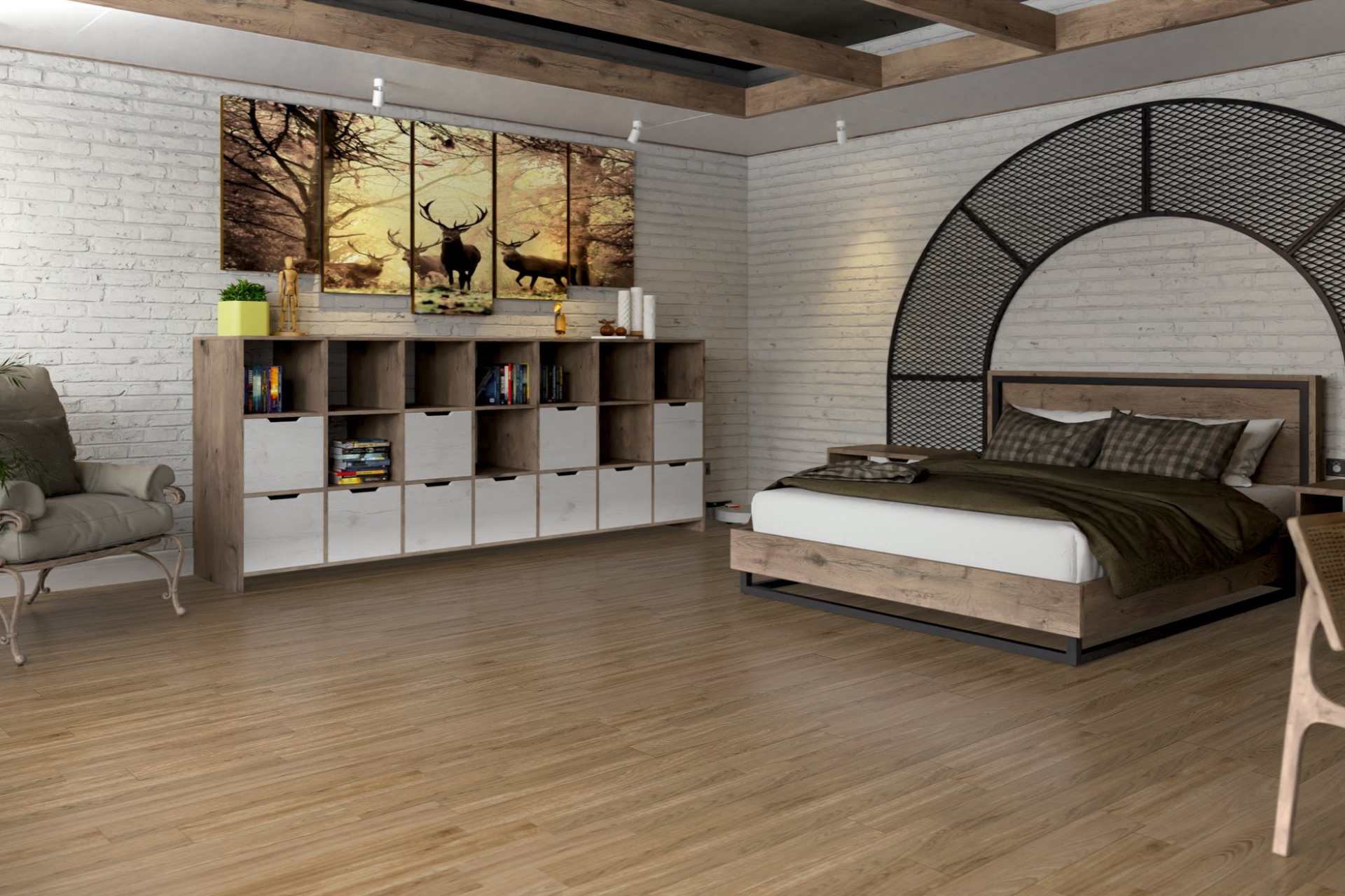 Инженерный паркет «Damy Floor» Натуральный (укладка палуба) — купить в Твери