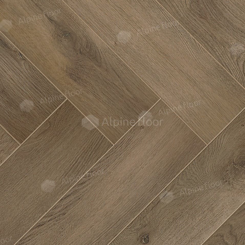 Ламинат "Alpine Floor" Herringbone Дуб Анжу (606*101*8 мм) — купить в Твери