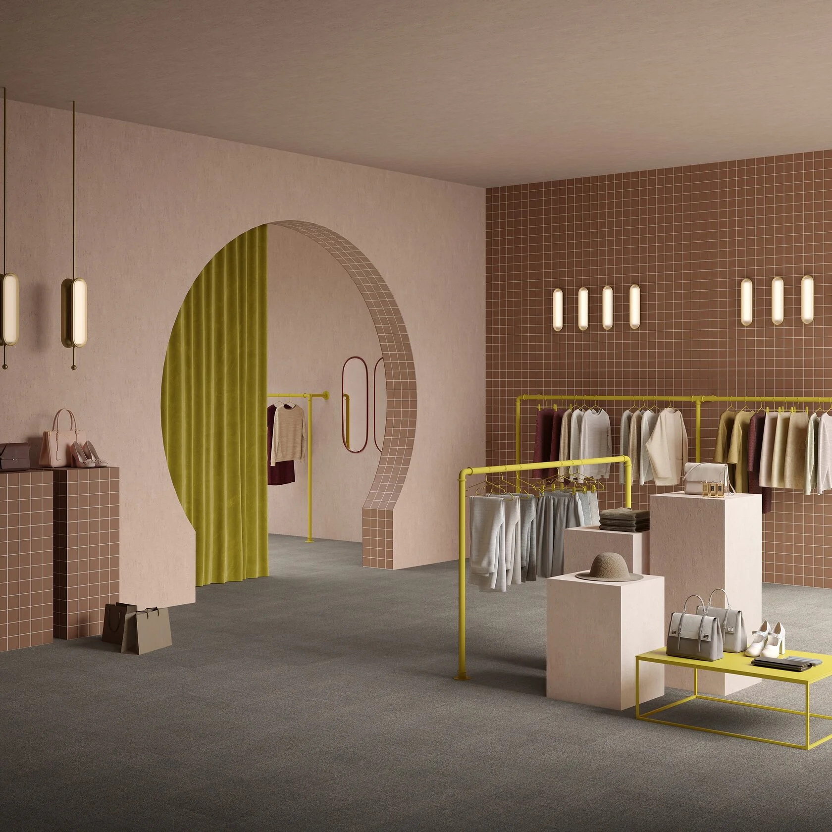 Ковровая плитка Mantra Tile 99 (500*500*6 мм) — купить в Твери