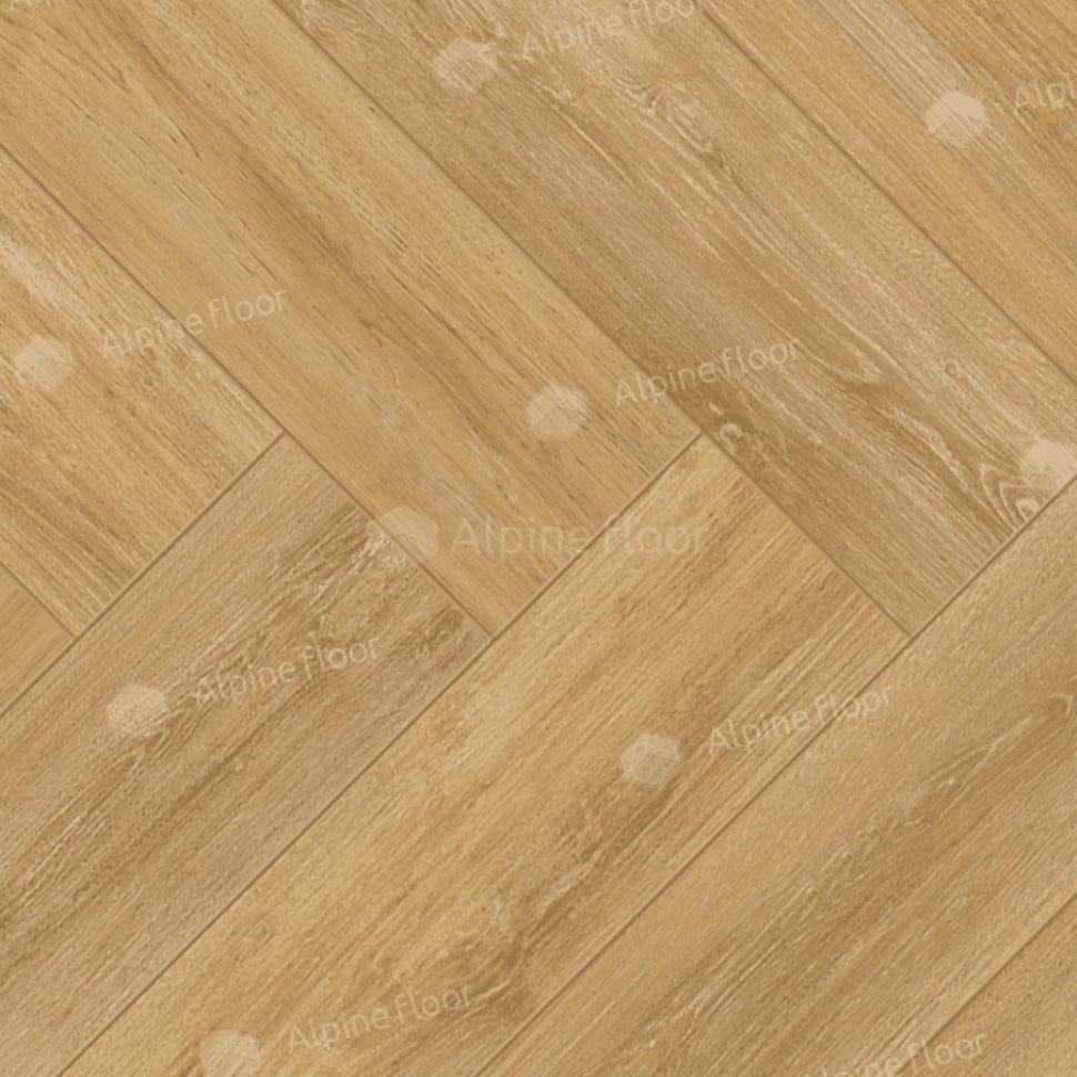 Ламинат "Alpine Floor" Herringbone 12 PRO Дуб Тулуза (606*101*12 мм) — купить в Твери