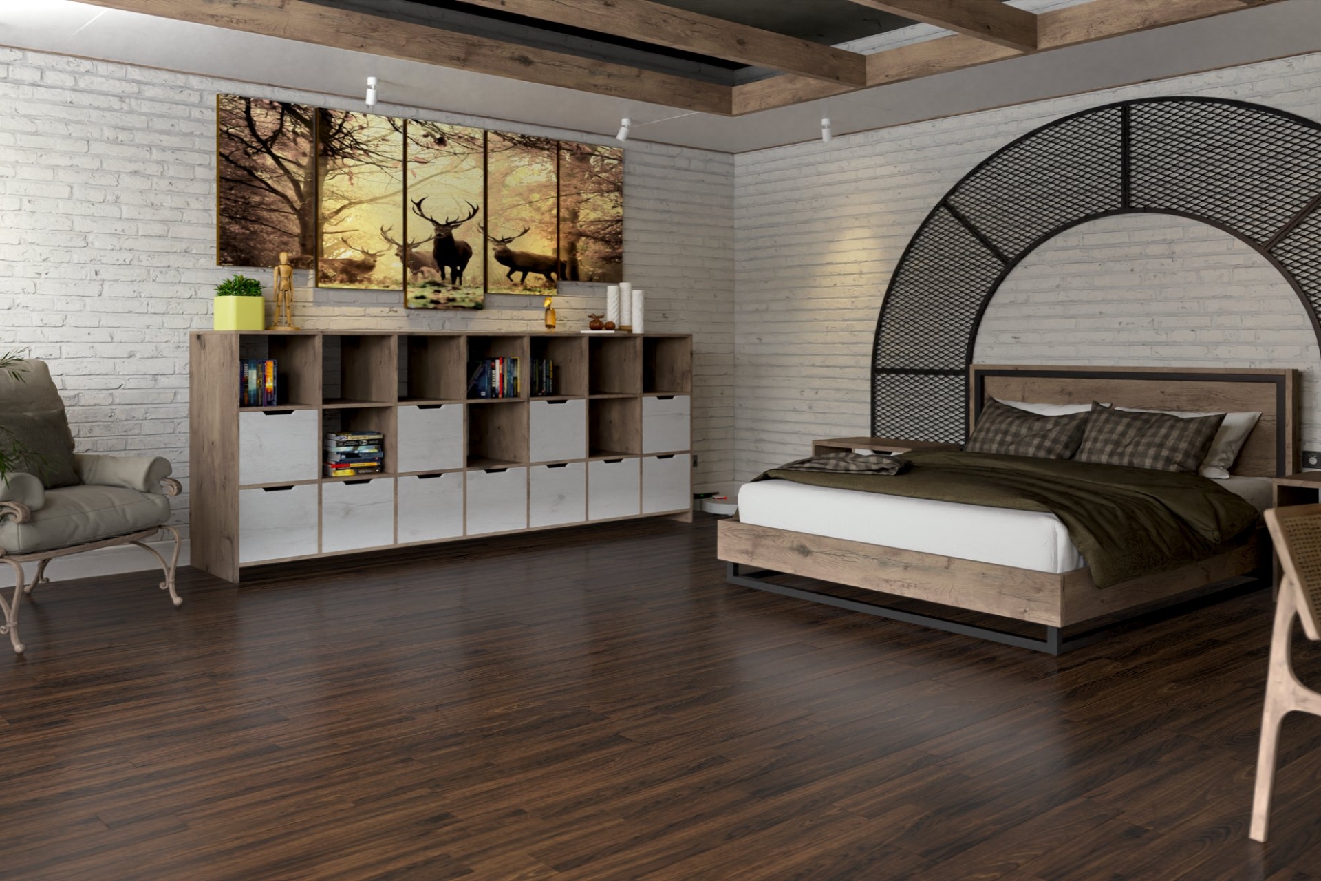 Инженерный паркет «Damy Floor» Каштановый — купить в Твери