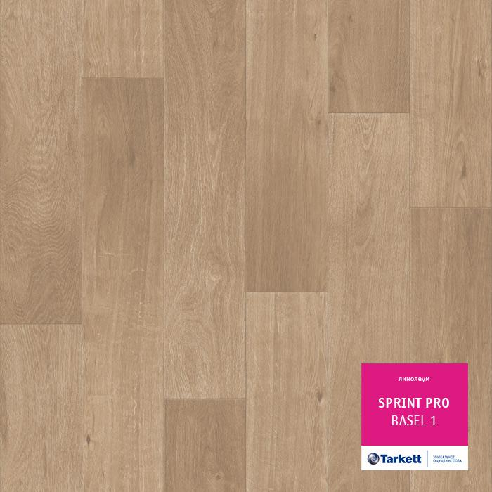 Линолеум полукоммерческий "Tarkett" Sprint Pro Basel 1 (4м) — купить в Твери