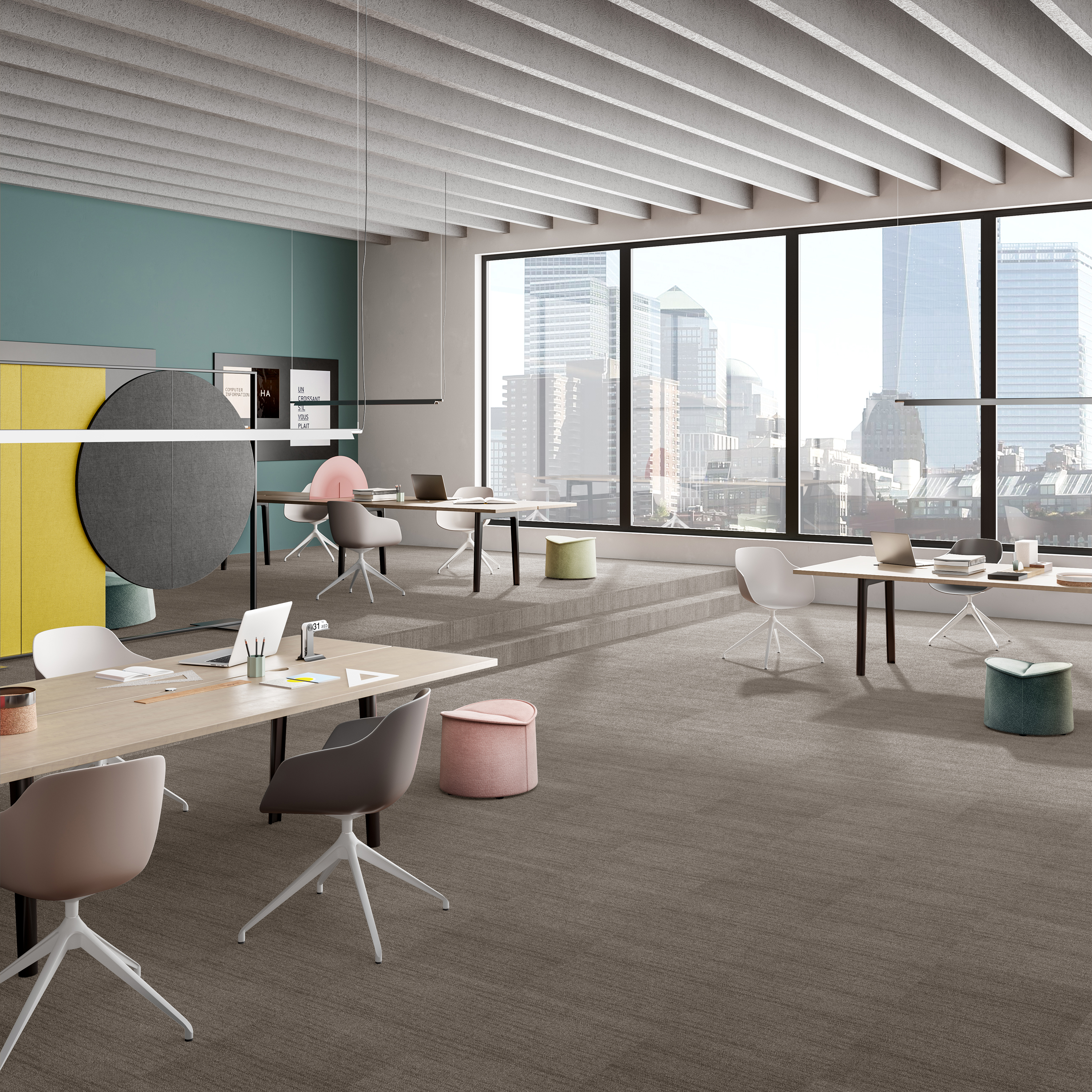 Ковровая плитка Marvel Tile 94 (500*500*6 мм) — купить в Твери