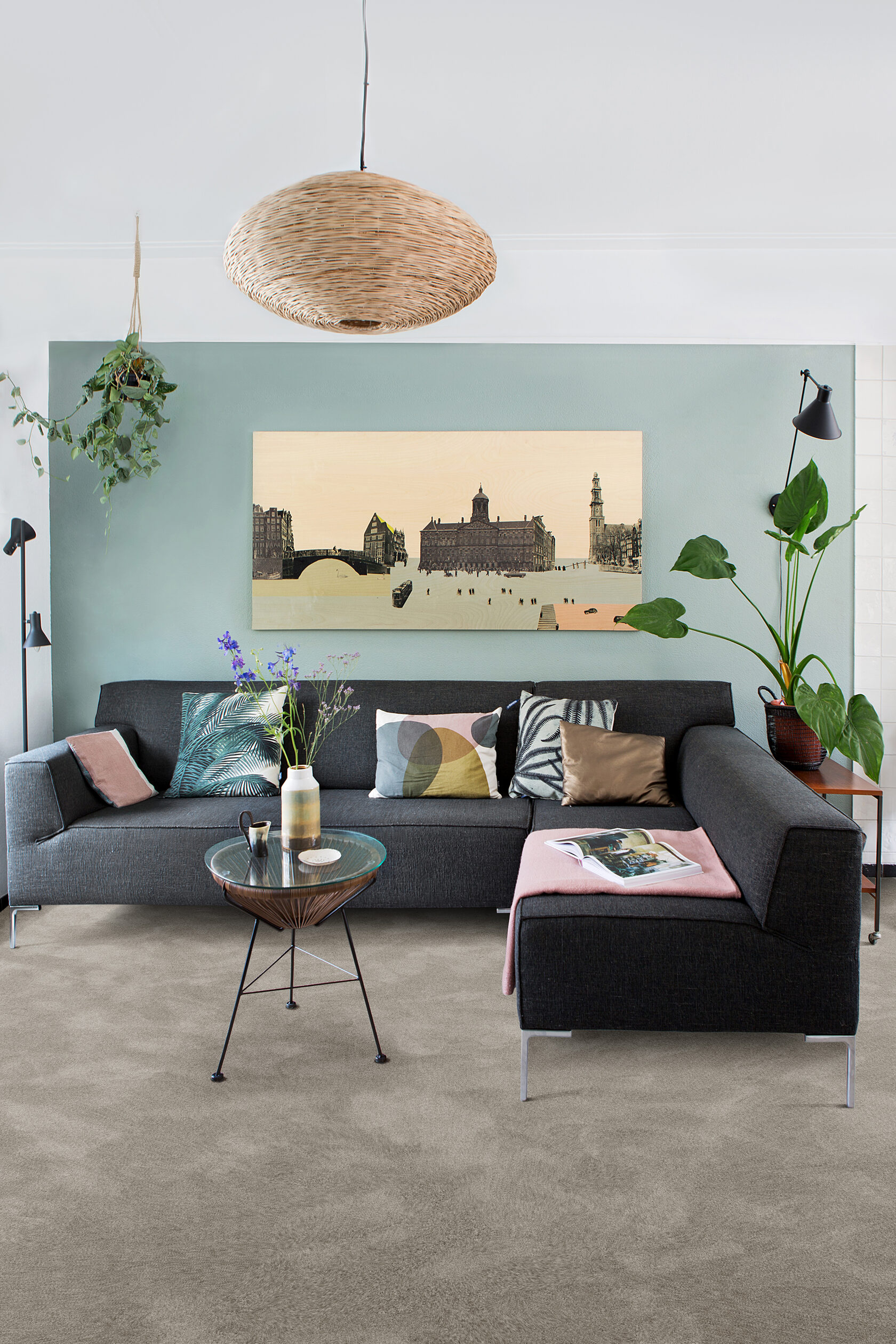 Ковровое покрытие "Bonkeel" Brooklyn Plain 39 (ширина 4м) — купить в Твери