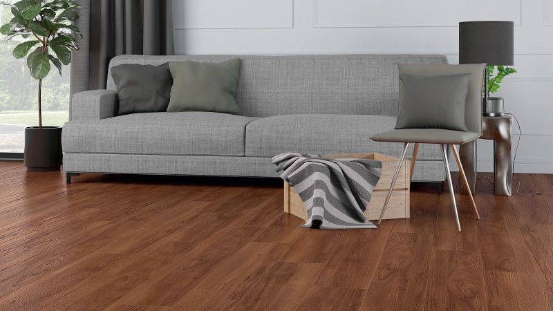 Ламинат "Camsan" Platinum Орех Американский (1380*190*10 мм) — купить в Твери