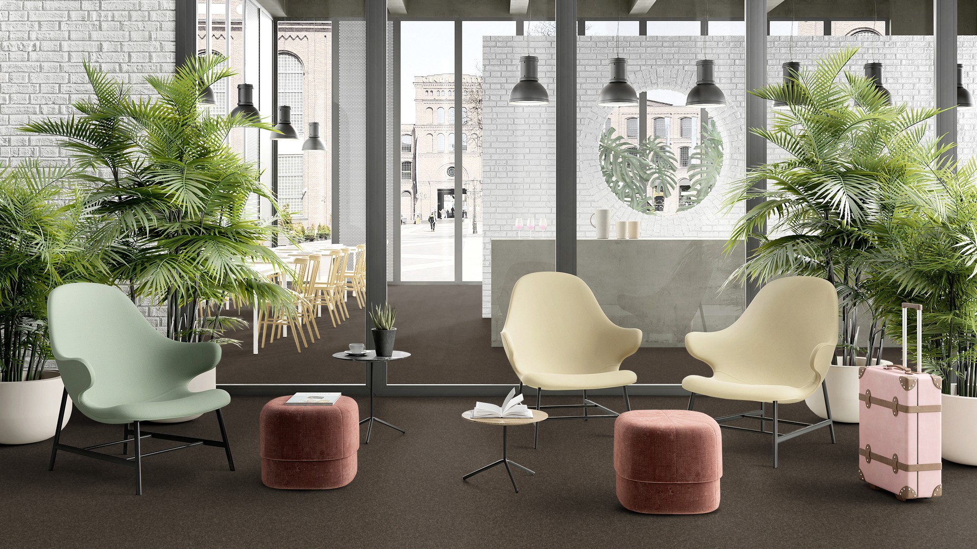 Ковровая плитка Medusa Tile 43 (500*500*5 мм) — купить в Твери